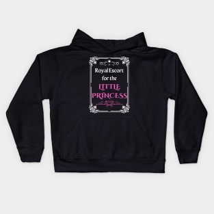 Royal Escort For the Princess - Parent Halloween Kids Hoodie